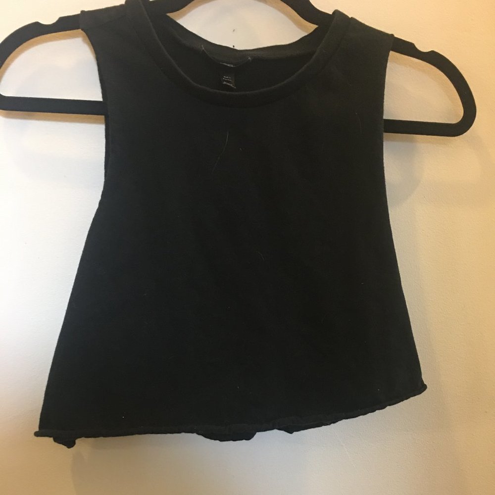 Crop top by Topshop